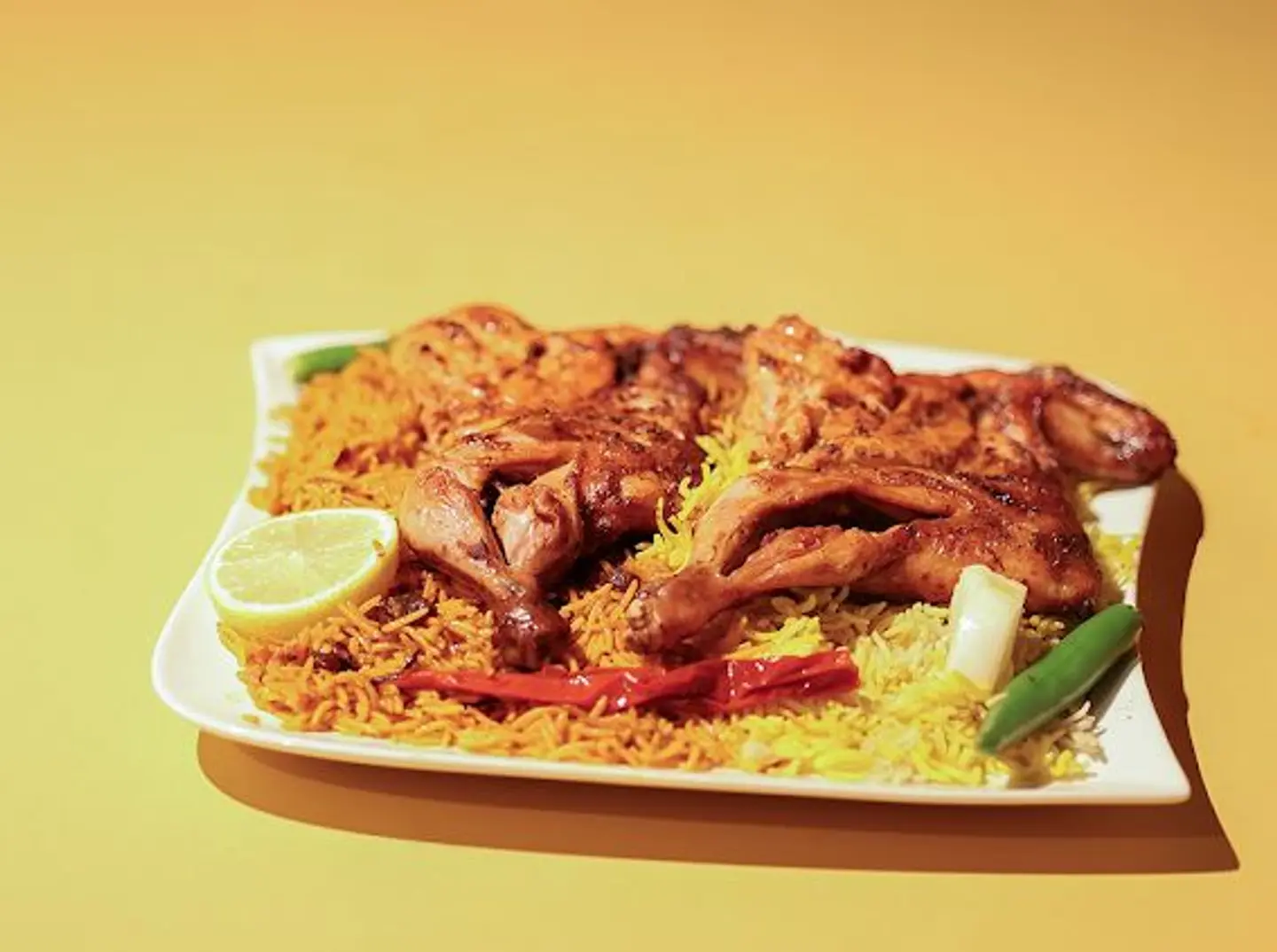 حبة مشوي مع رز مشكل