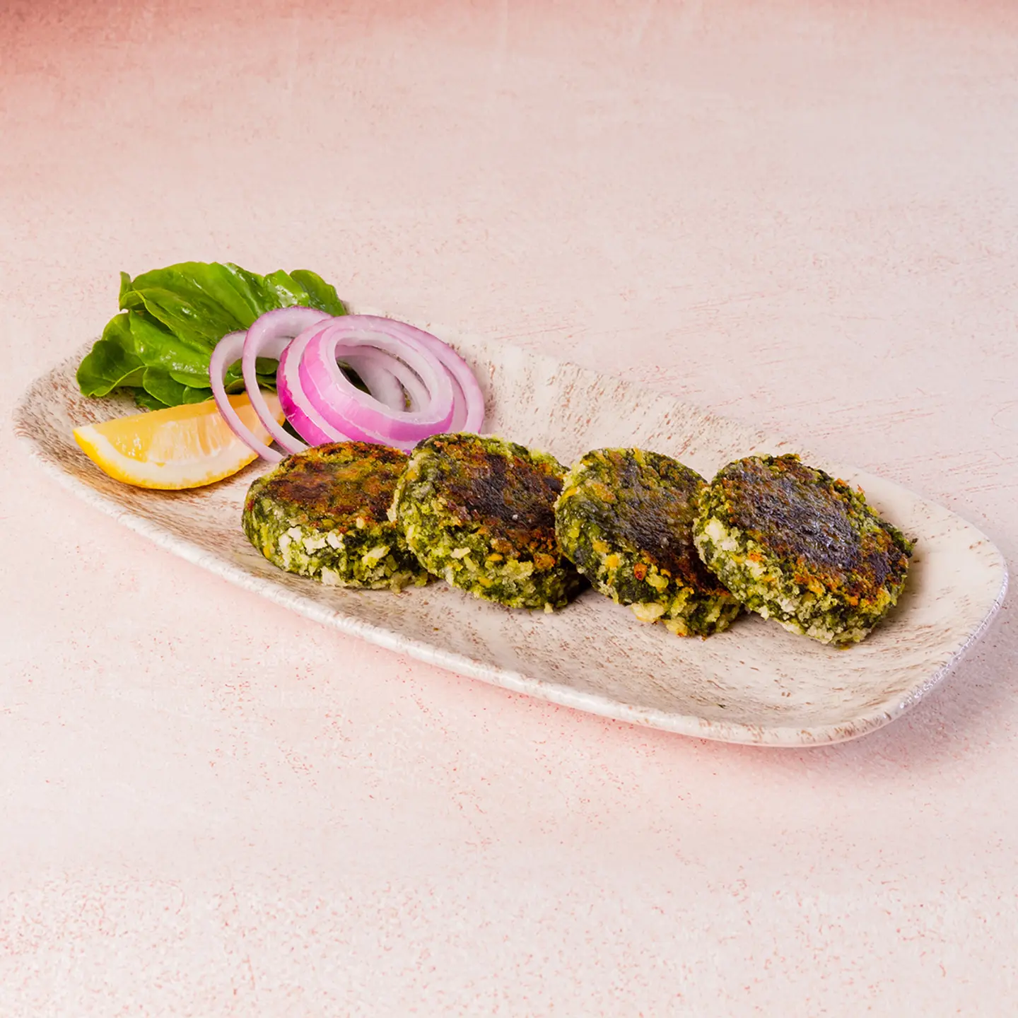 كباب الذرة والسبانخ