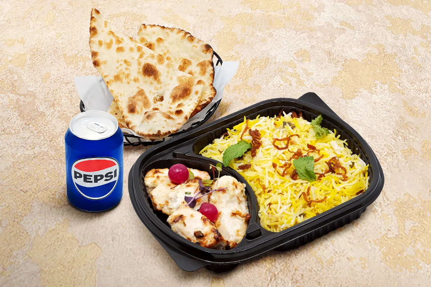Meal For 1 Chicken Malai Tikka Combo