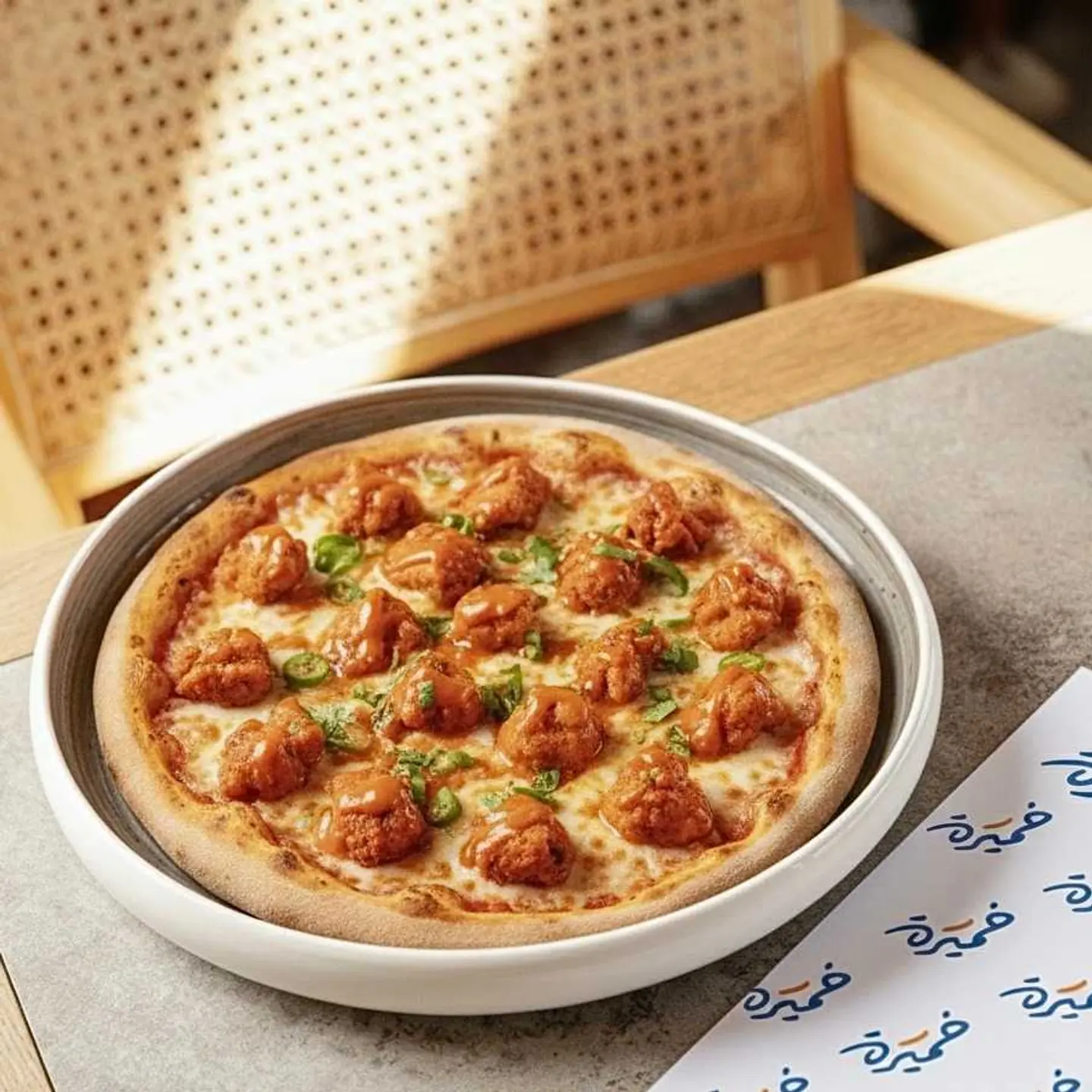 Chicken Dynamite Pizza