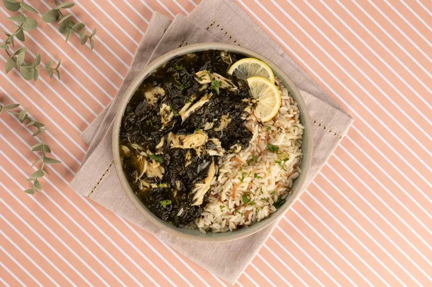 Chicken Mulukhiyah