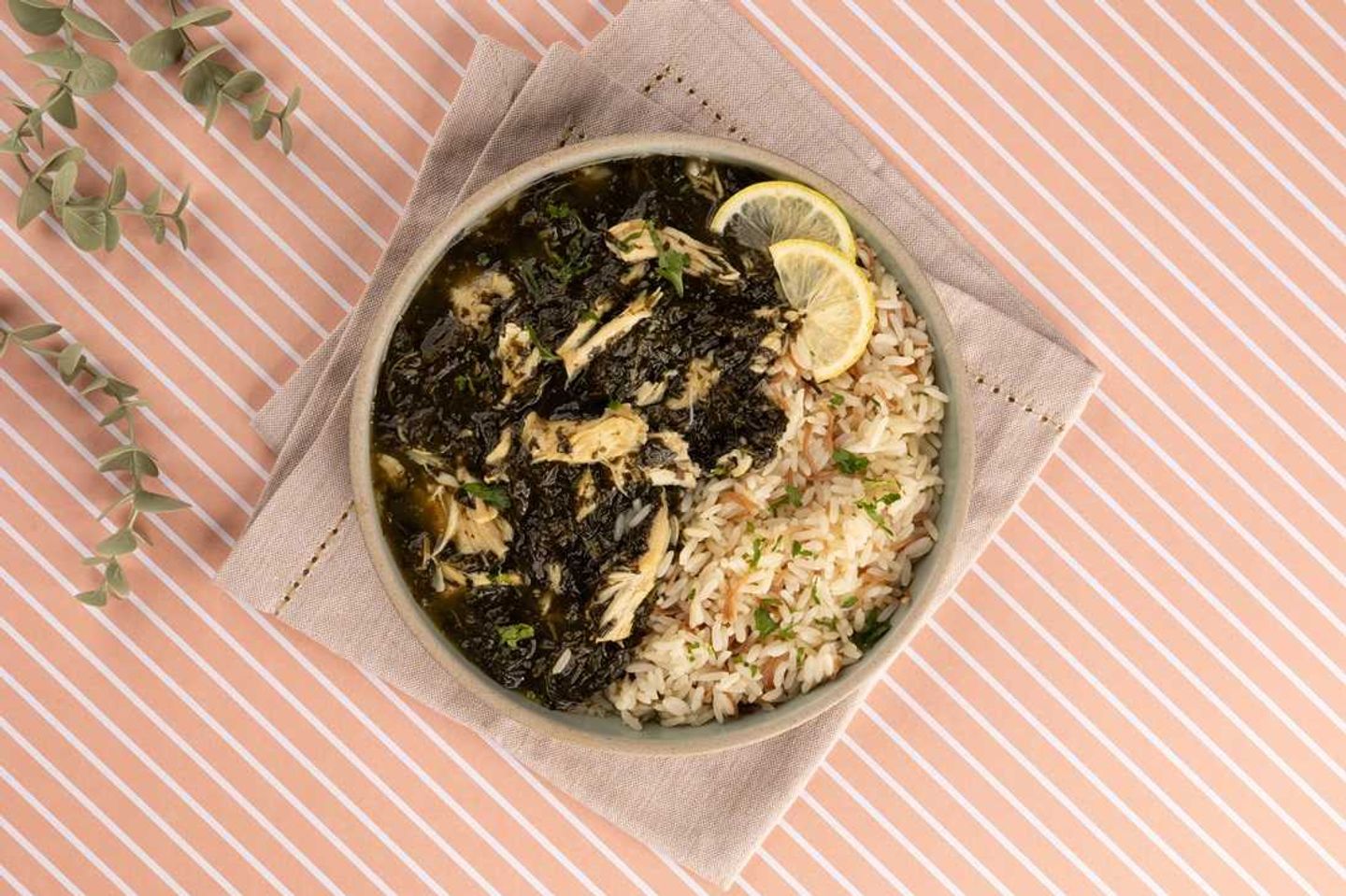 Chicken Mulukhiyah