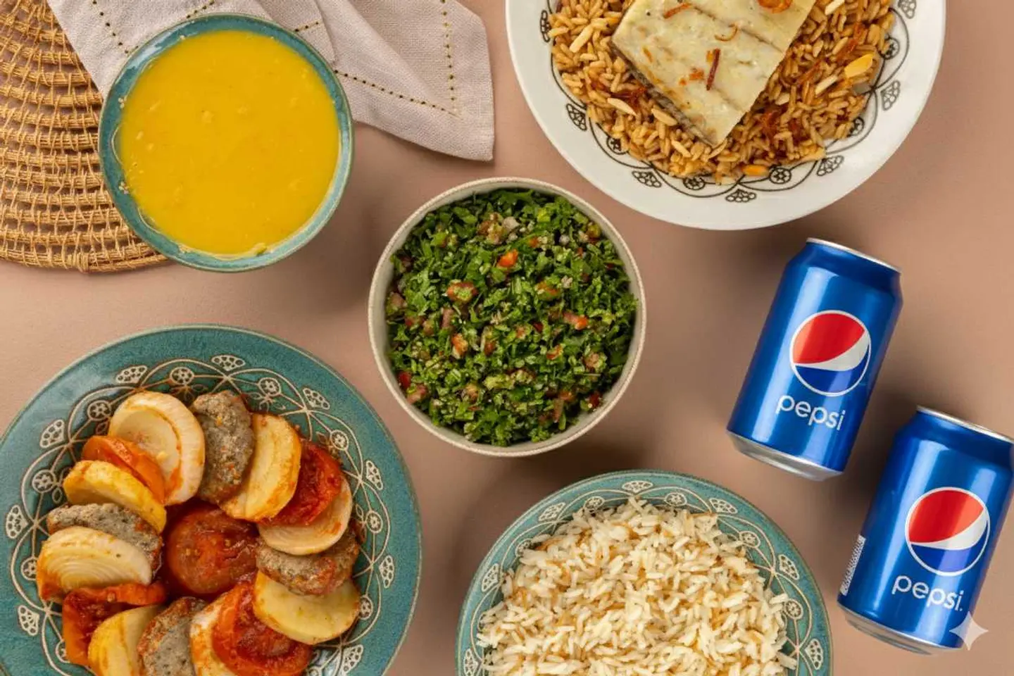 سفرة لشخصين