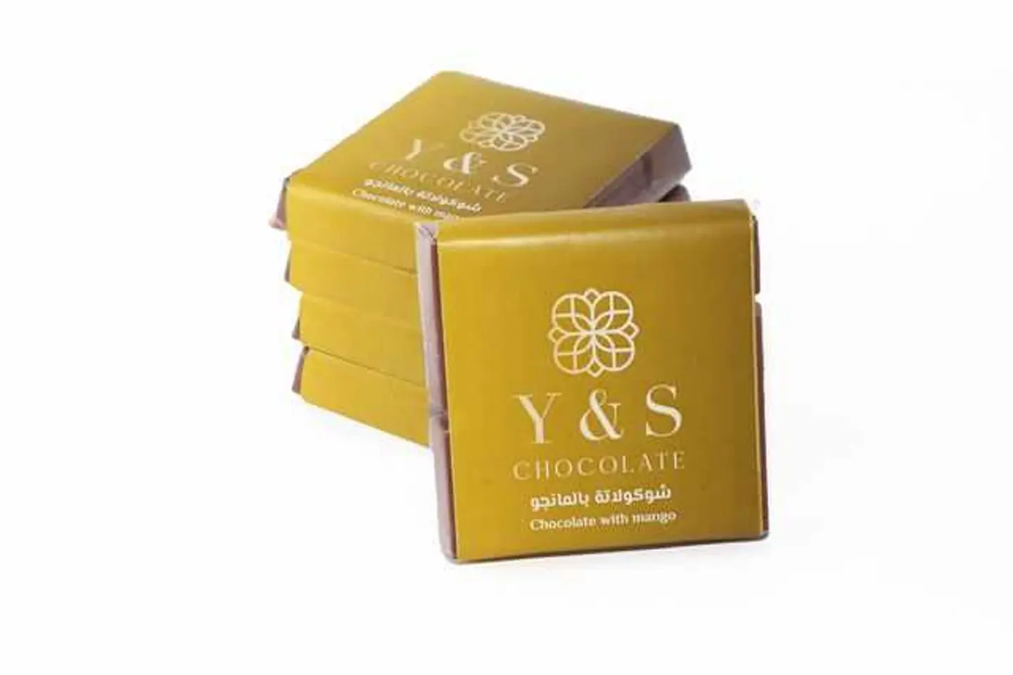 Four Chocolate Bars With Mango Filling