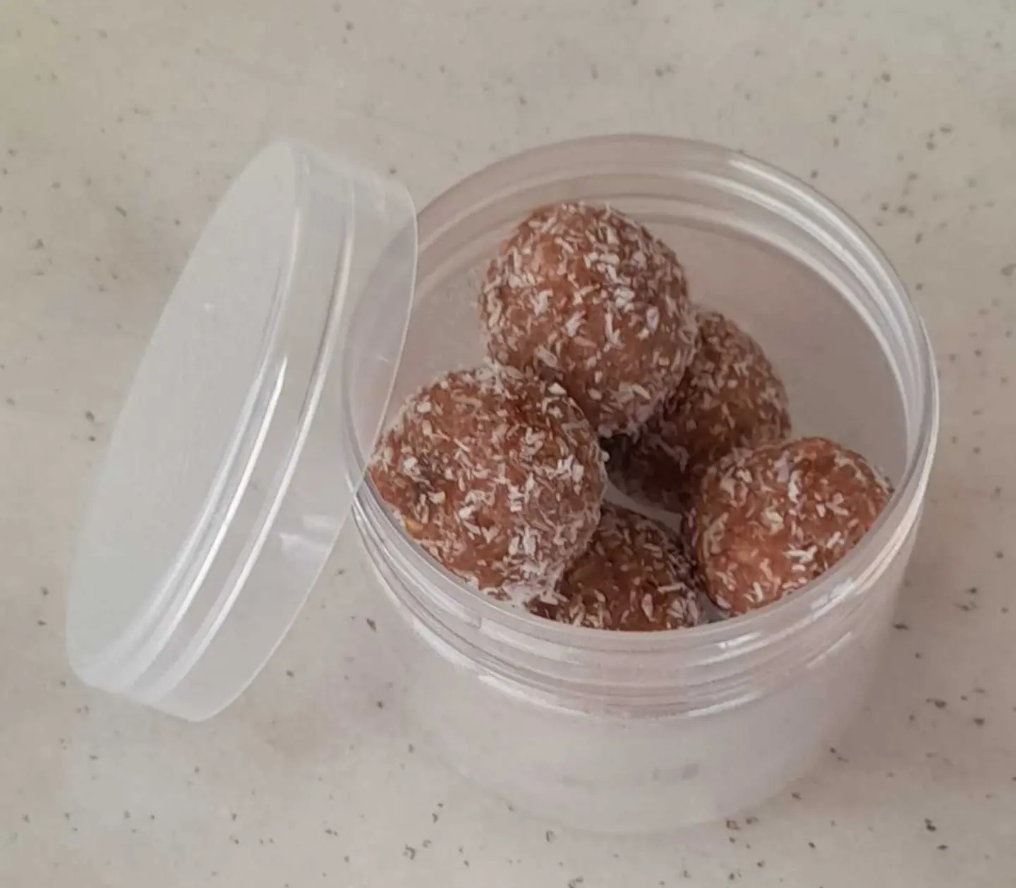 Strawberry Energy Ball