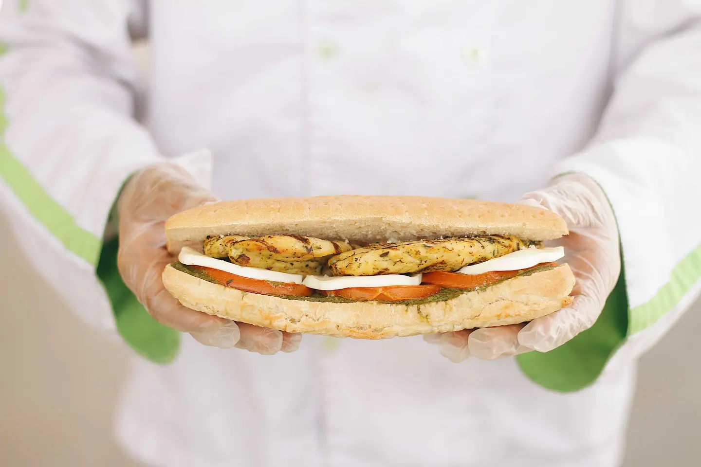 Pesto Chicken Panini