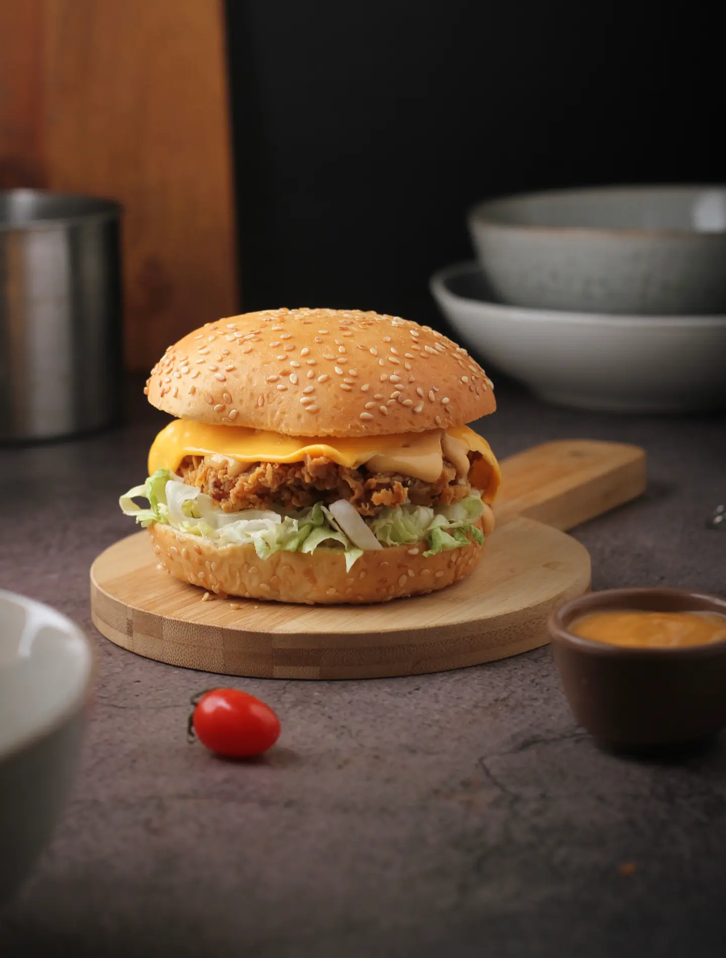 Crunchy Burger