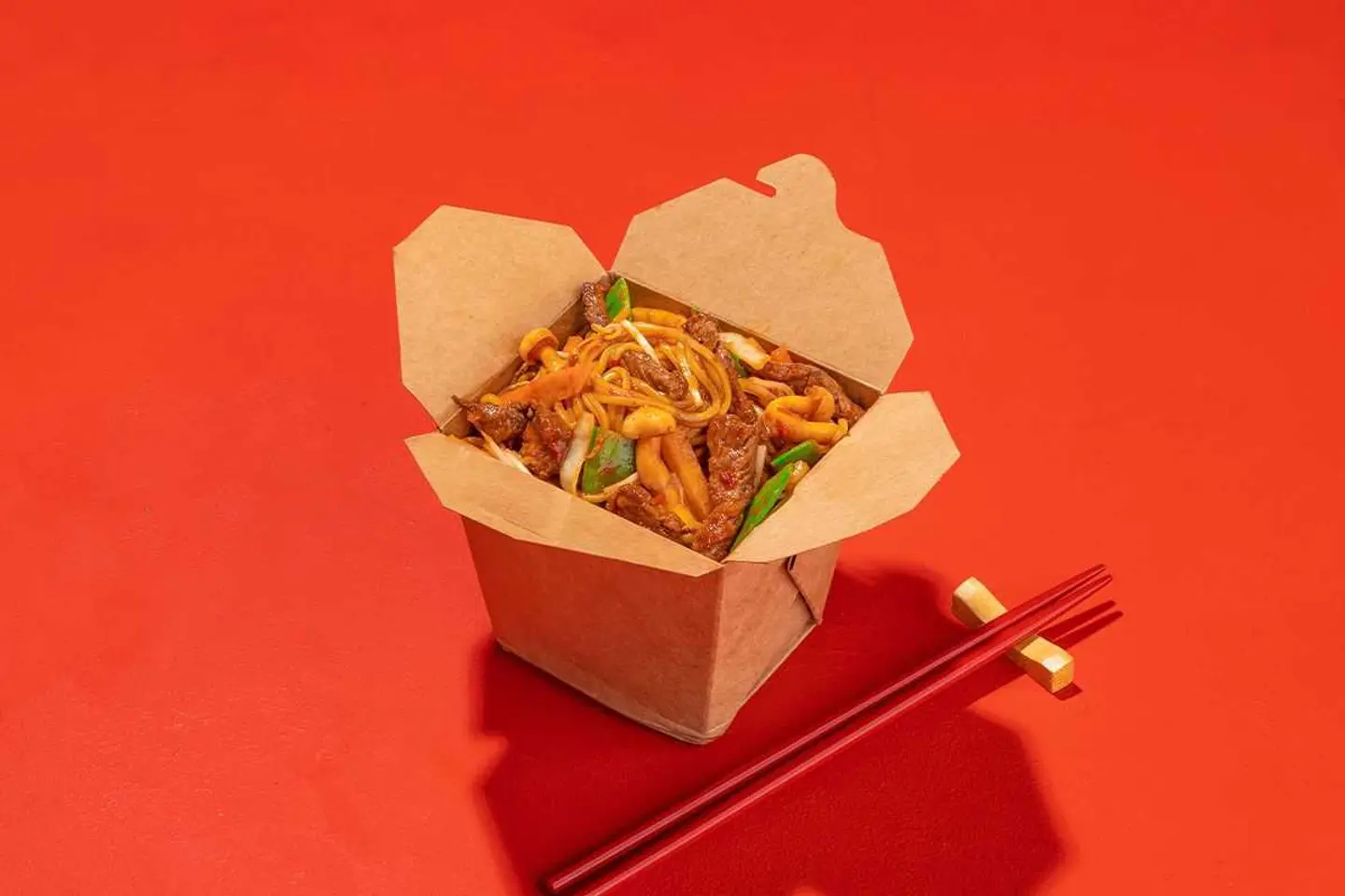 Spicy Beef Sambal Noodles