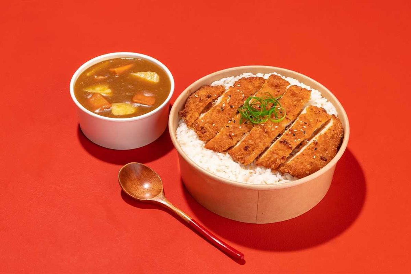Chicken Katsu Curry With Rice