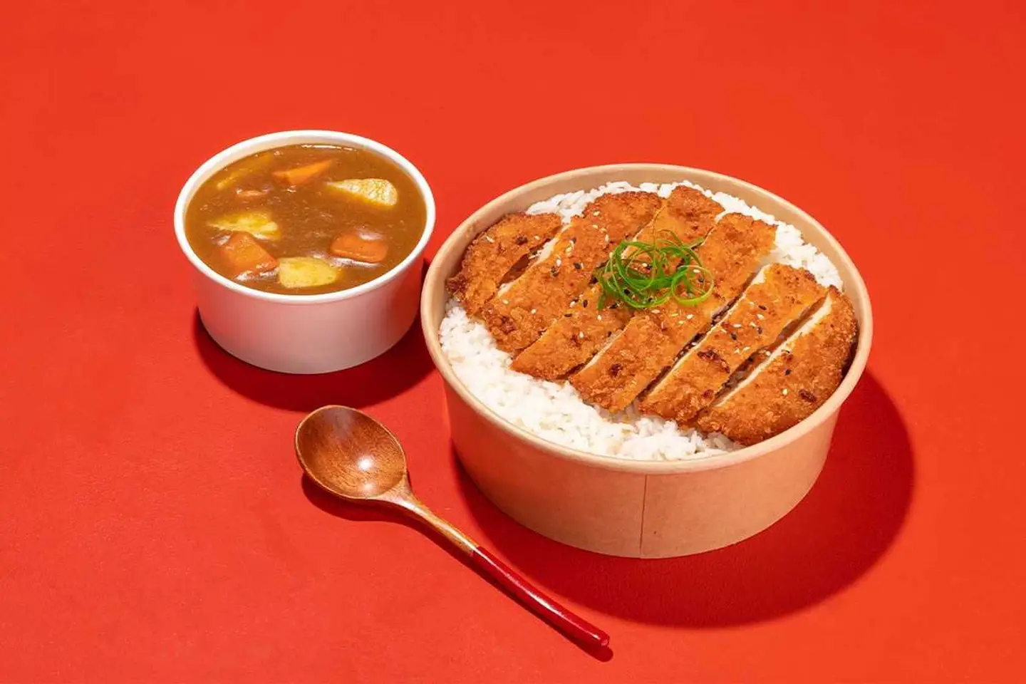 Chicken Katsu Curry With Rice