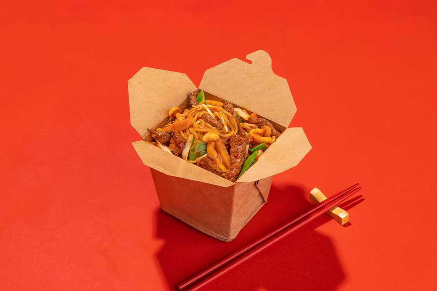 Spicy Beef Sambal Noodles