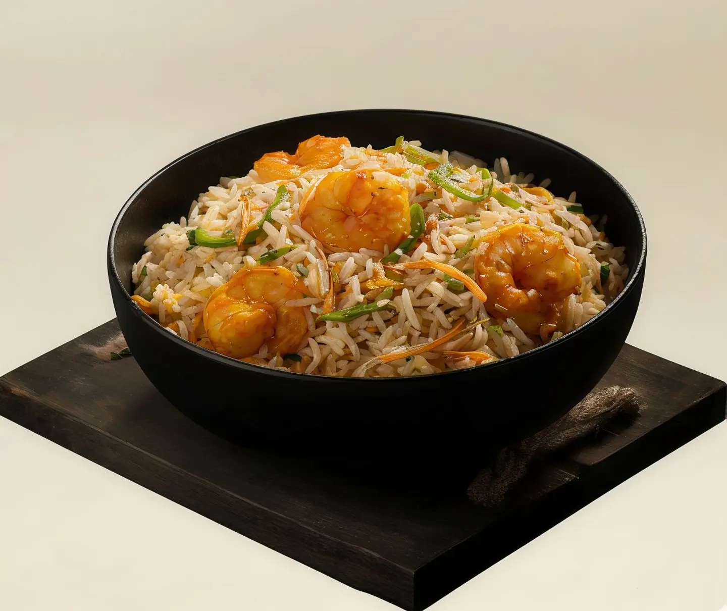 Schezwan Prawn Fried Rice