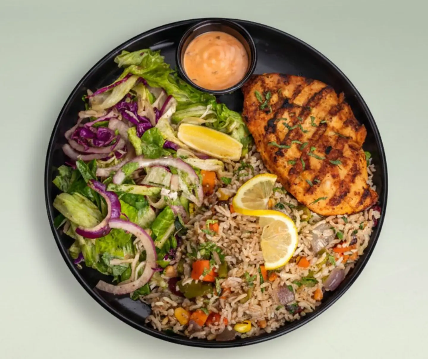 Grilled Chicken Rice Bowl