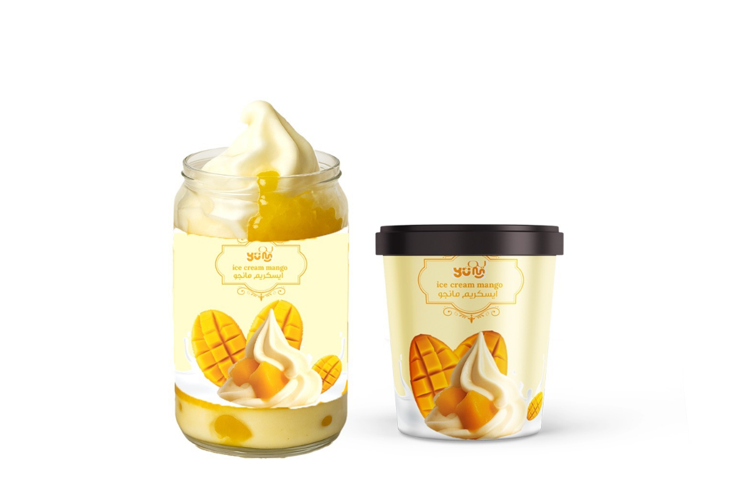 مانجو ايسكريم - كبير