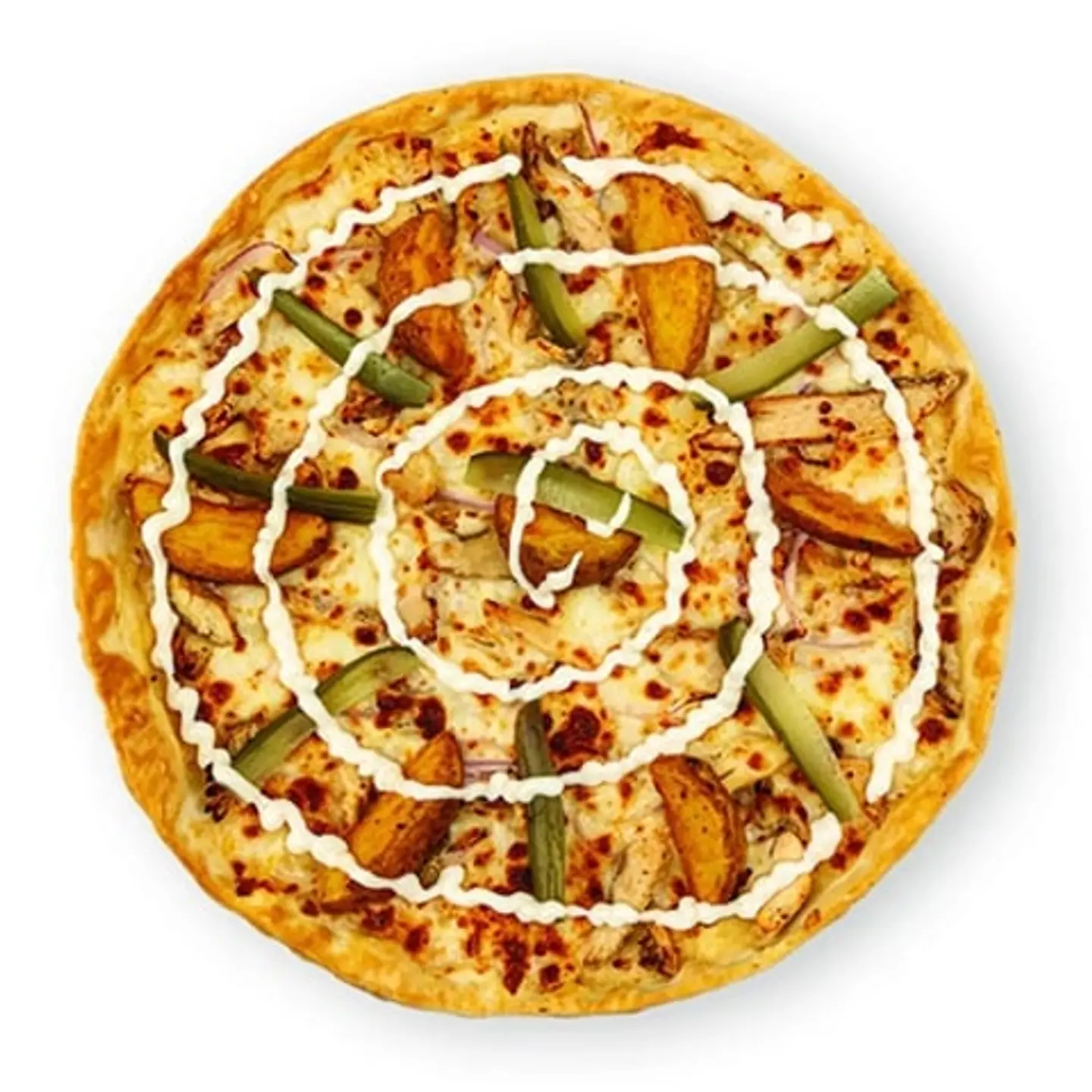 Shawarma Chicken Pizza Small