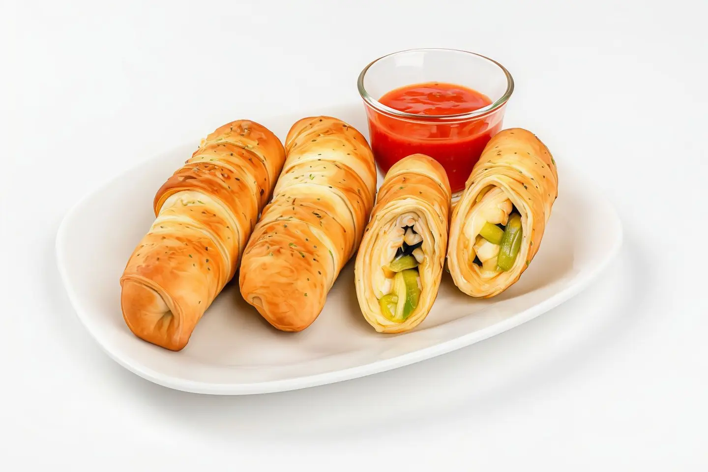 Vegetable Cheese Spring Roll