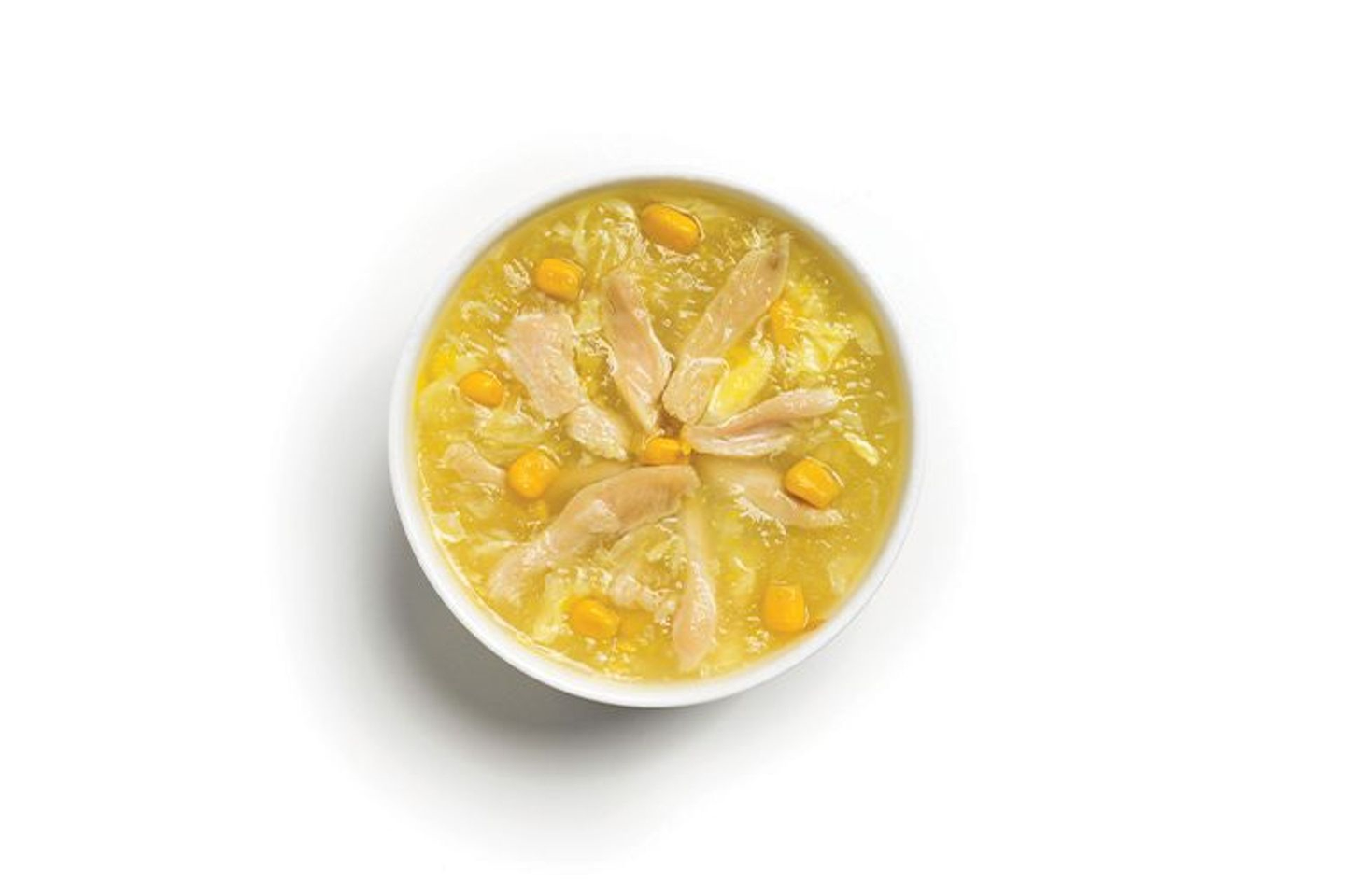شوربة الدجاج بالذرة