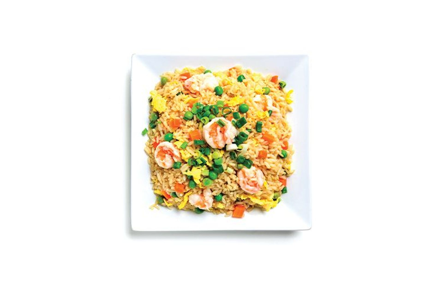 أرز محمص بالجمبري