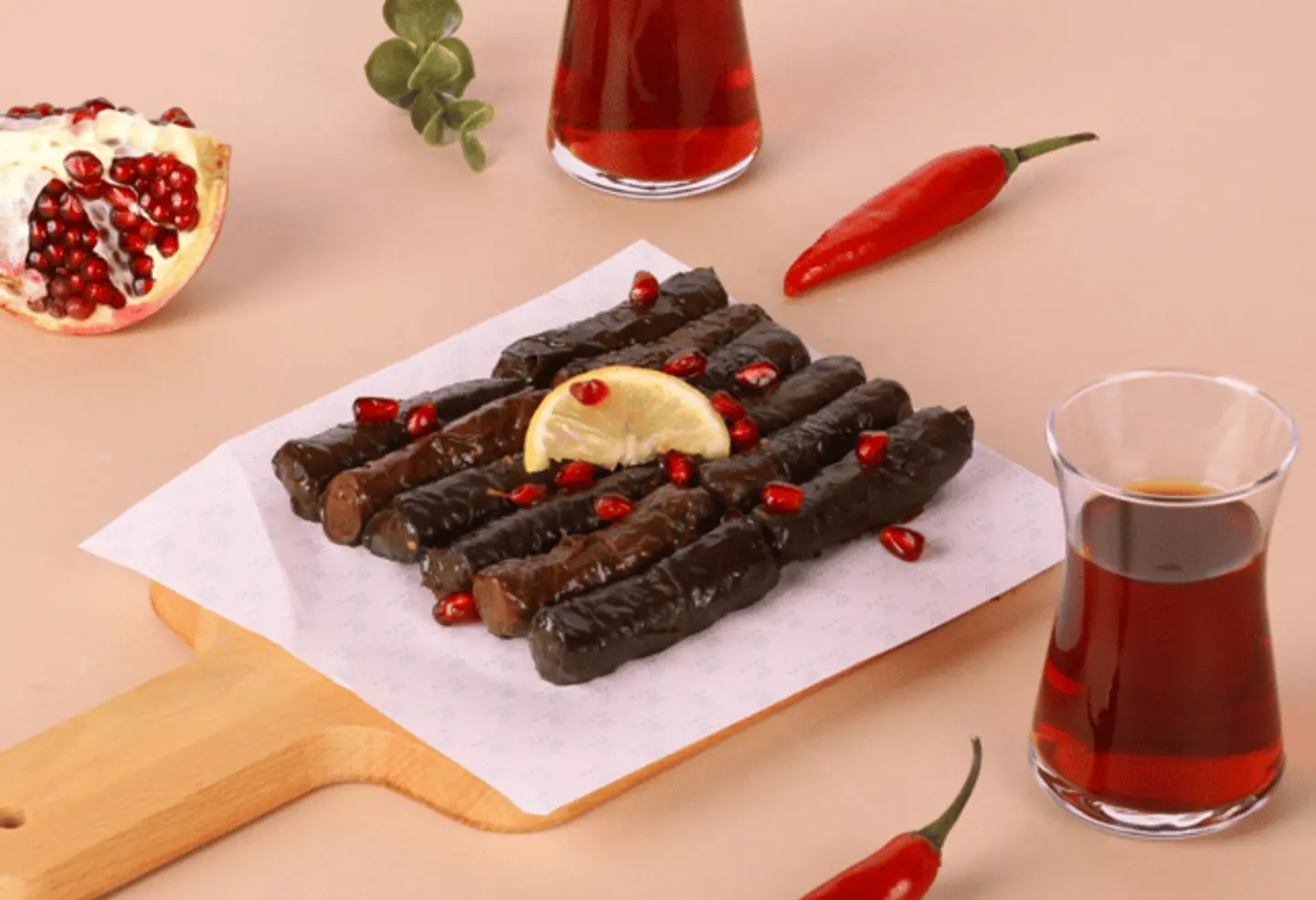 ورق عنب سبايسي