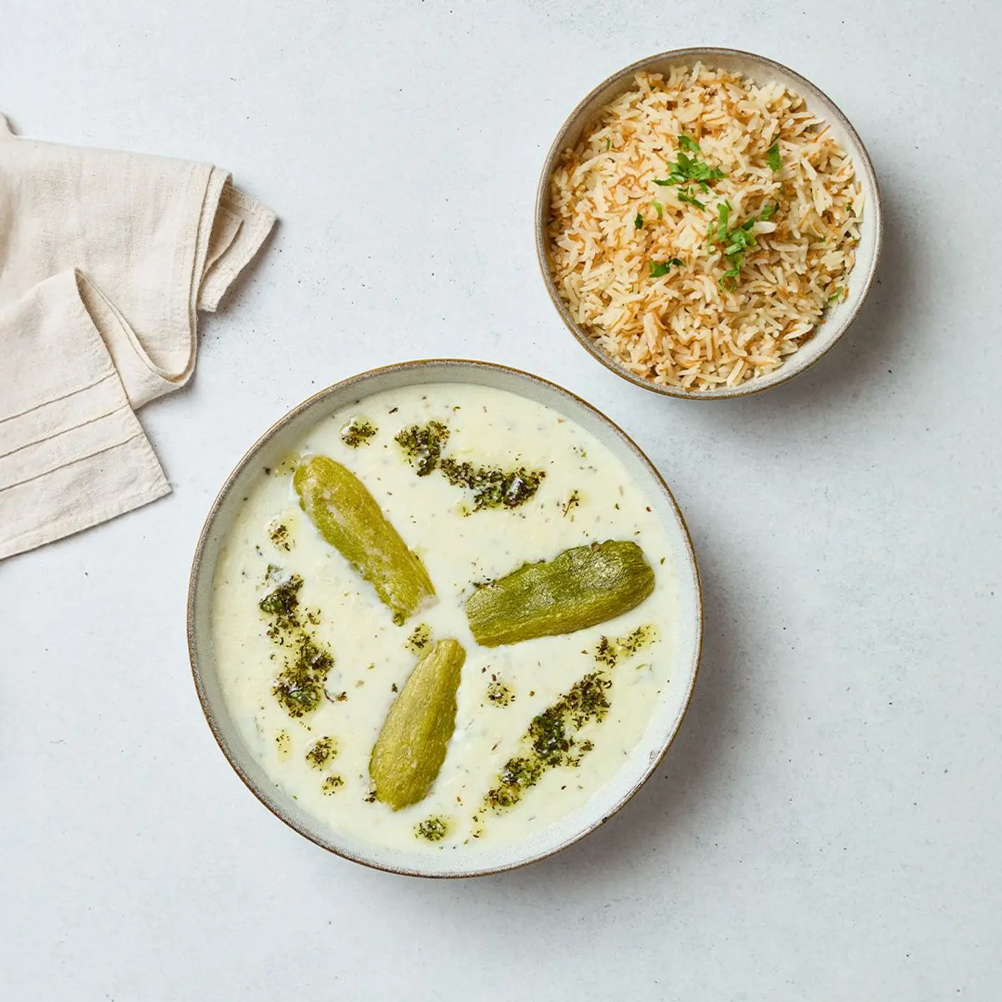 كوسا باللبن