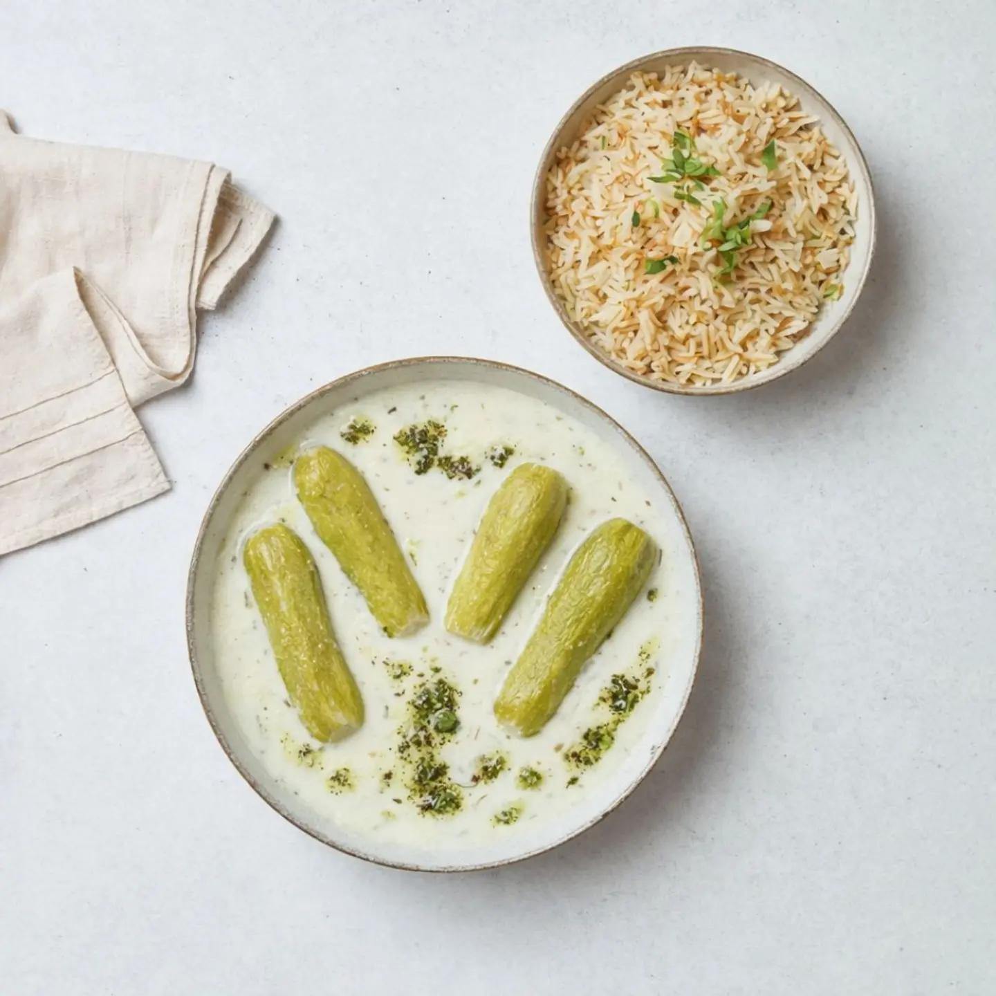 كوسا باللبن