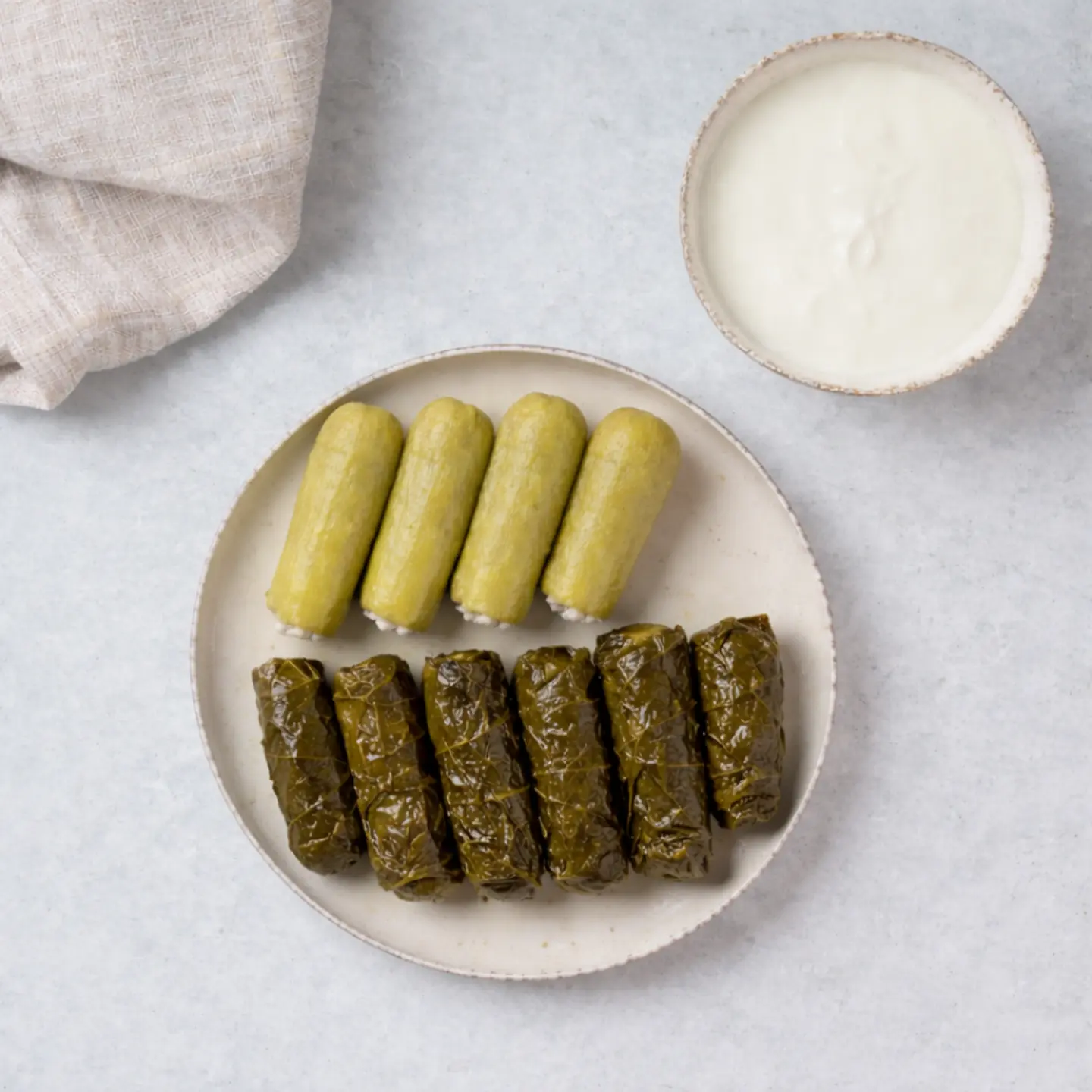 كوسا و ورق عنب