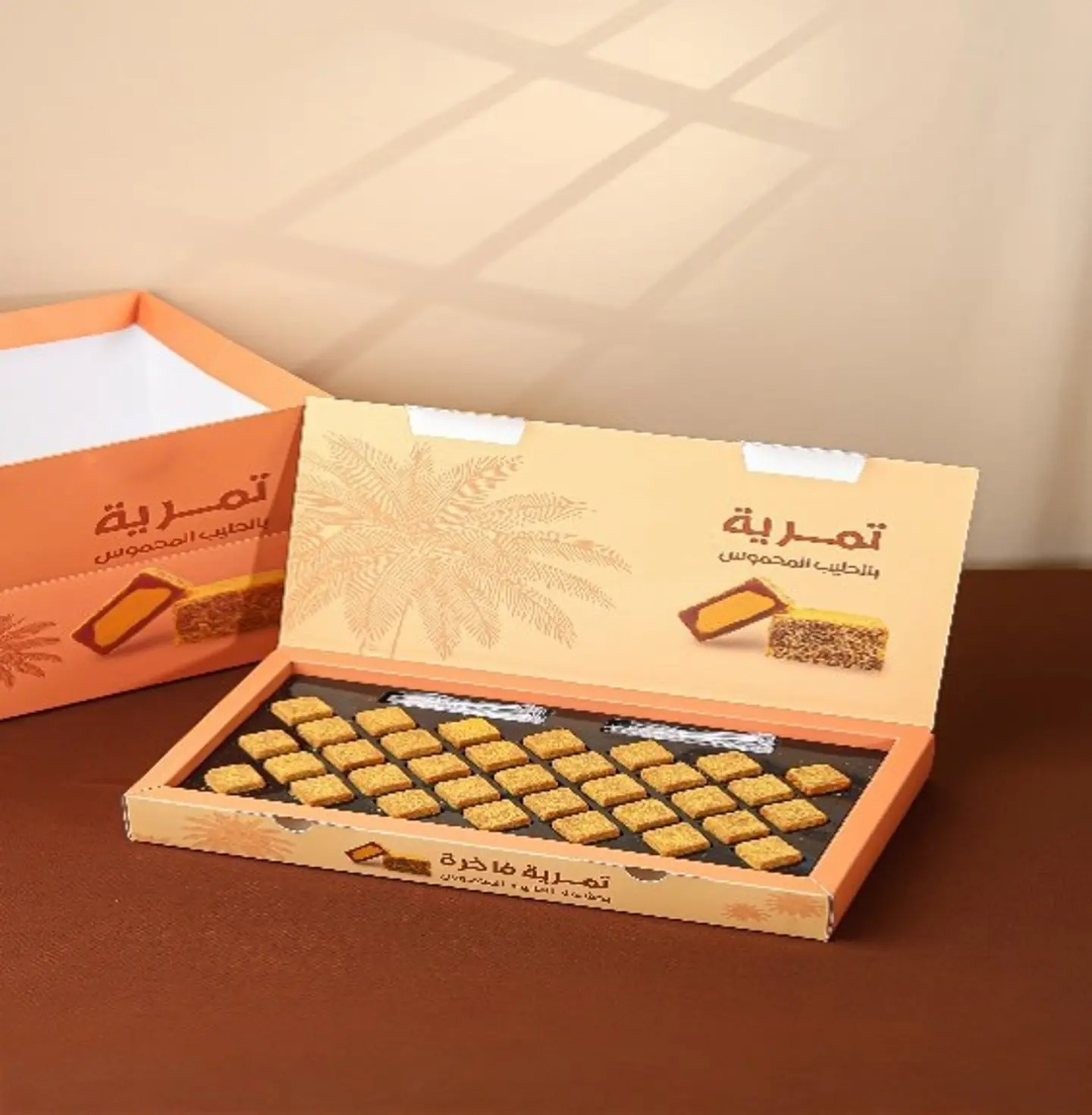 Roasted Date Sweets With Milk