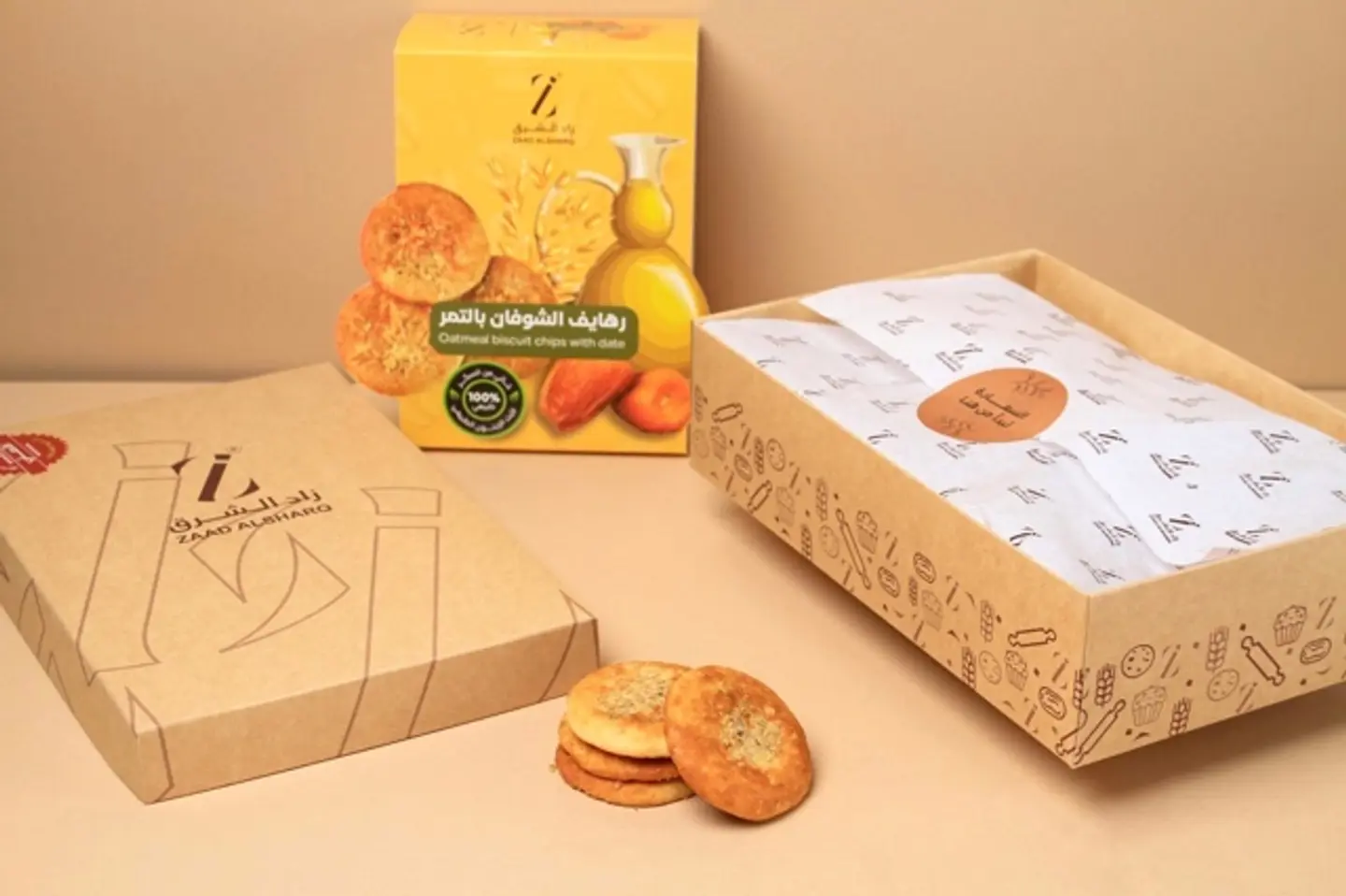 Oatmeal Biscuit Chips With Date