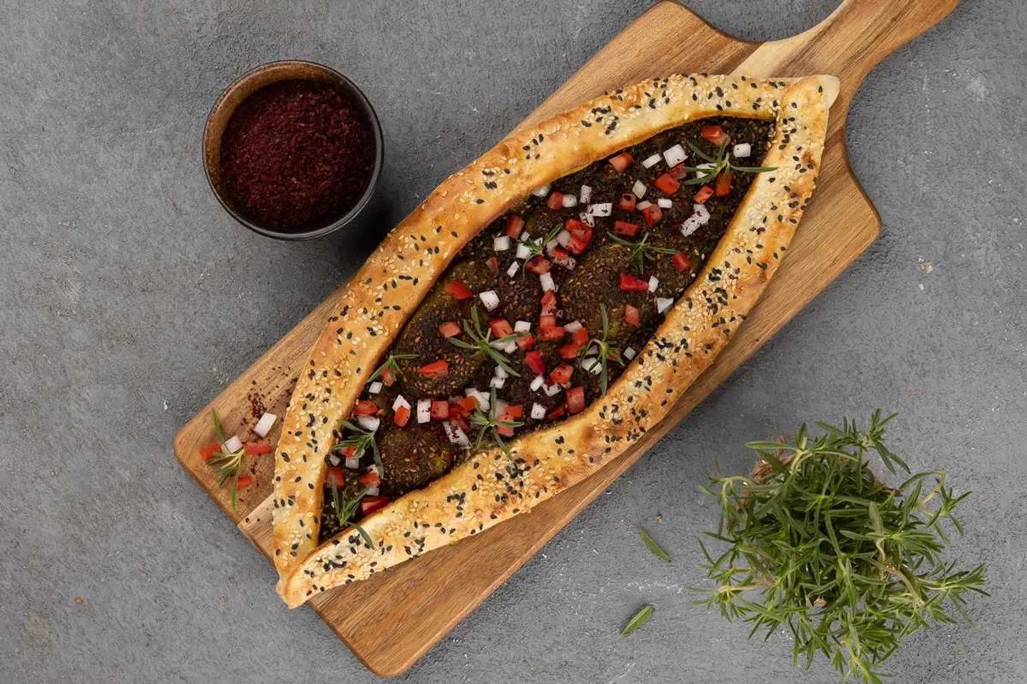 فطائر زعتر جبلي