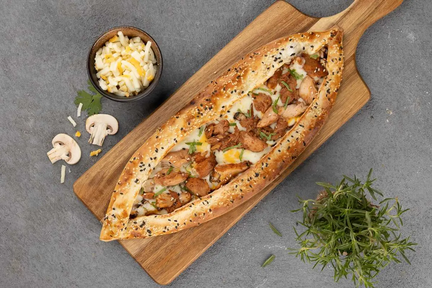 فطائر دجاج الباربيكيو