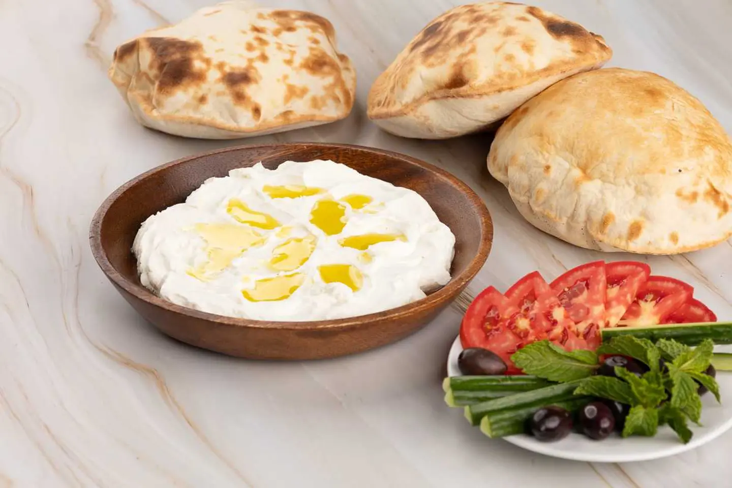 صحن لبنة
