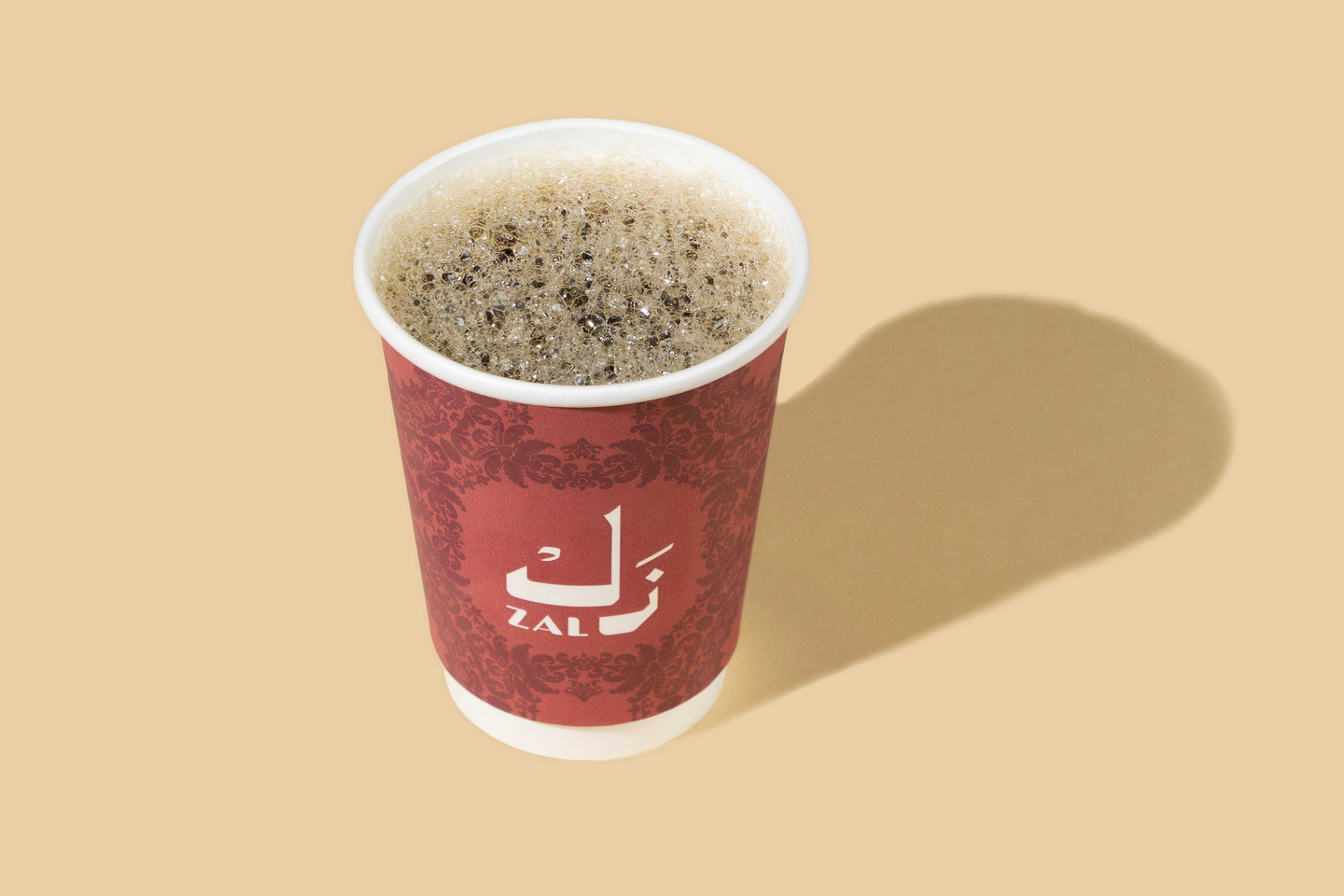 قهوة اليوم حار حجم كبير