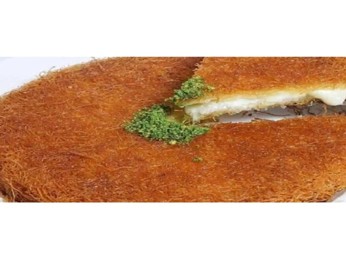 Kunafa With Cheese And Cream / Shellah