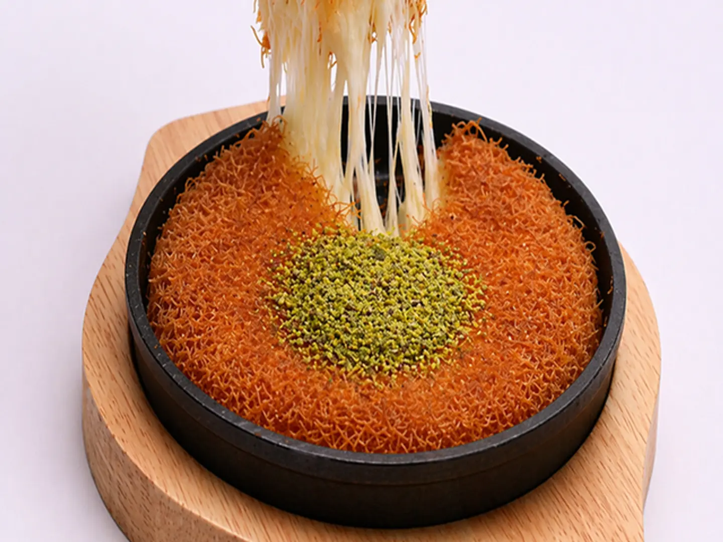 كنافة خشنة جبنة العيلة