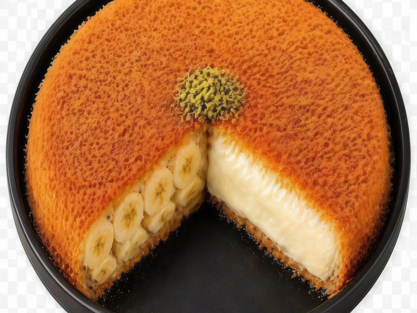 نص موز نص قشطة عيلة