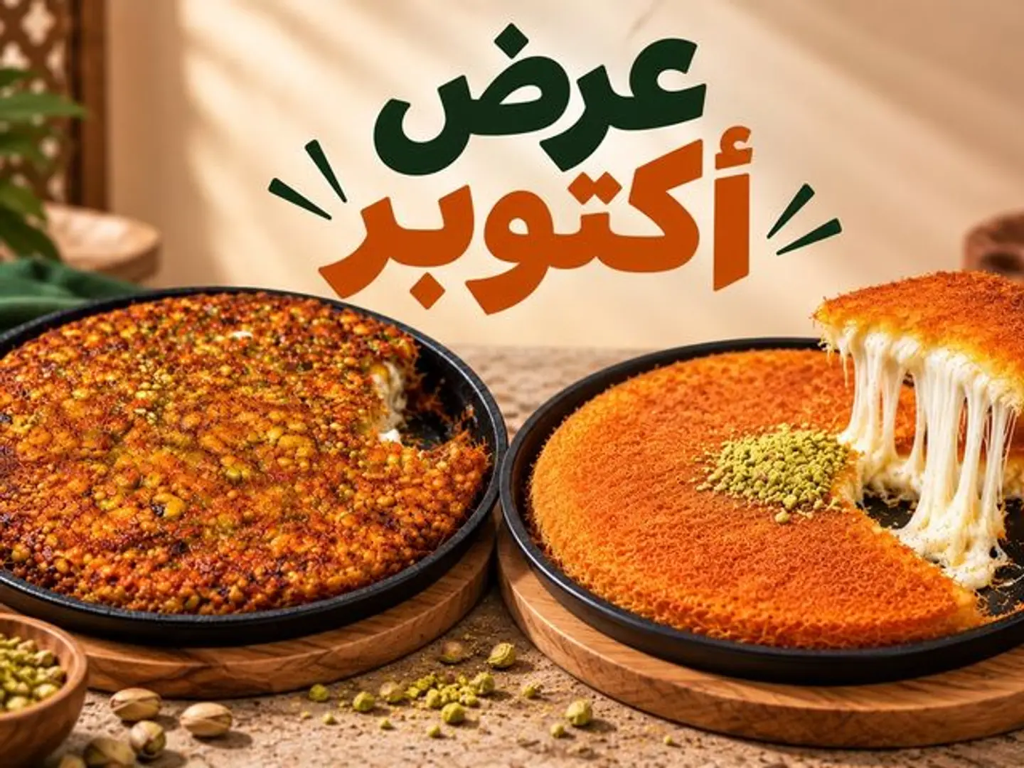 مفستقة قشطة و نابلسية ناعمة جبنة حجم العيلة