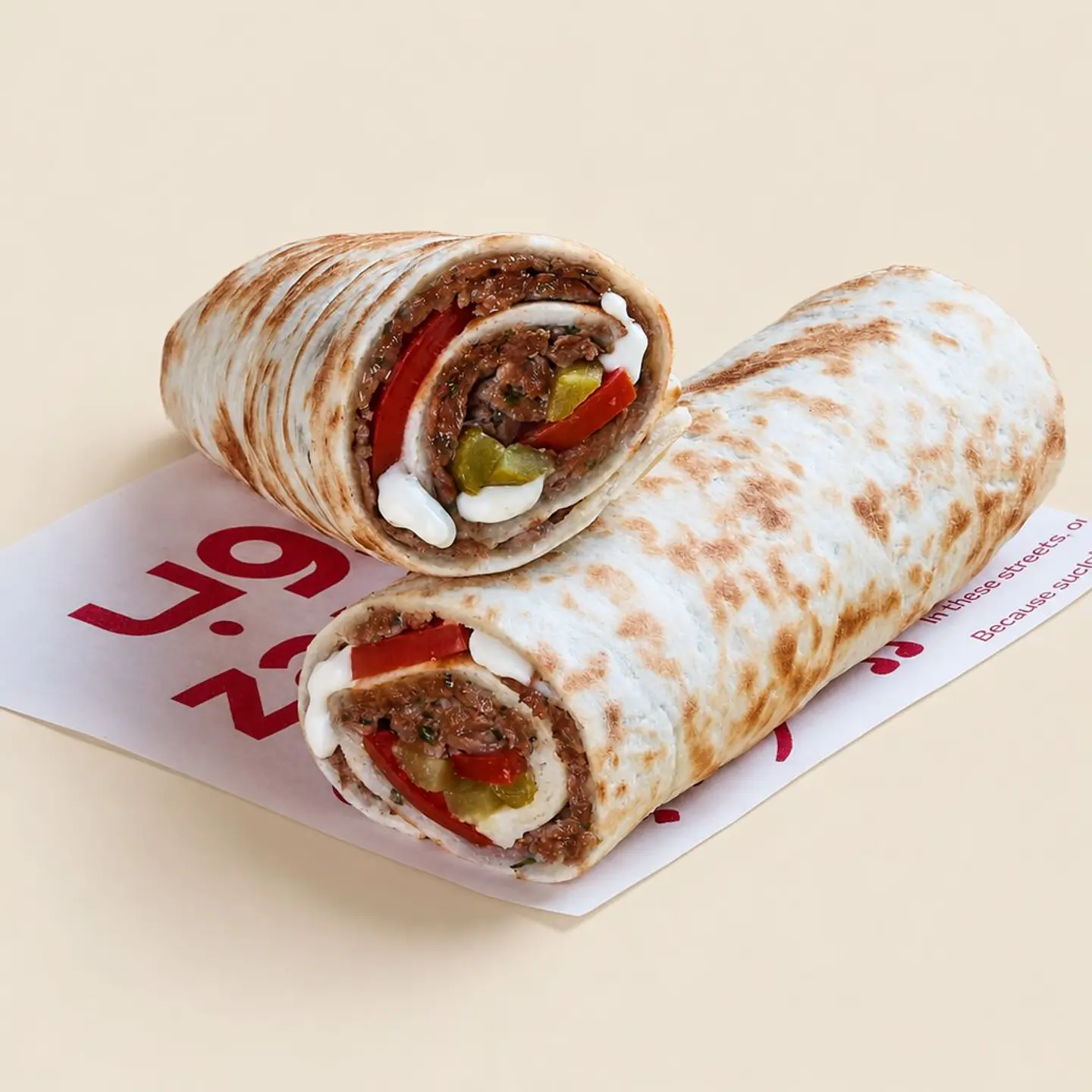 Kafta & Cheese Wrap