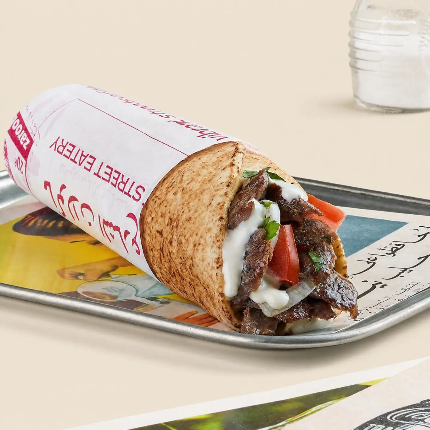 Beef Shawarma Sandwich
