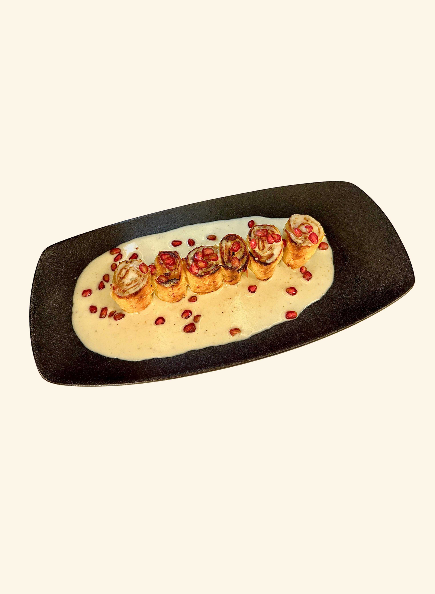 Kabab Roll With Cream