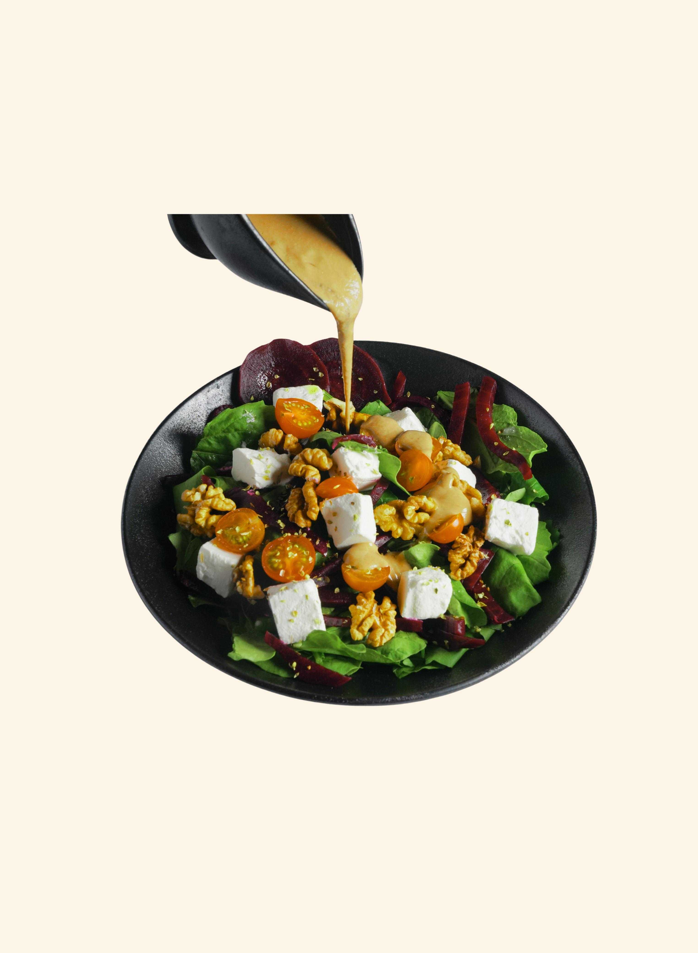 Rocca Salad With Fitta And Beetroot