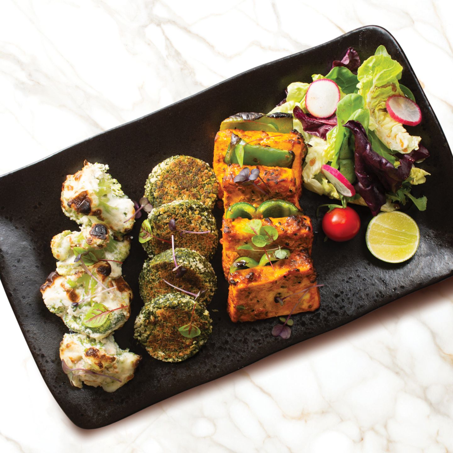 Vegetarian Kebab Platter