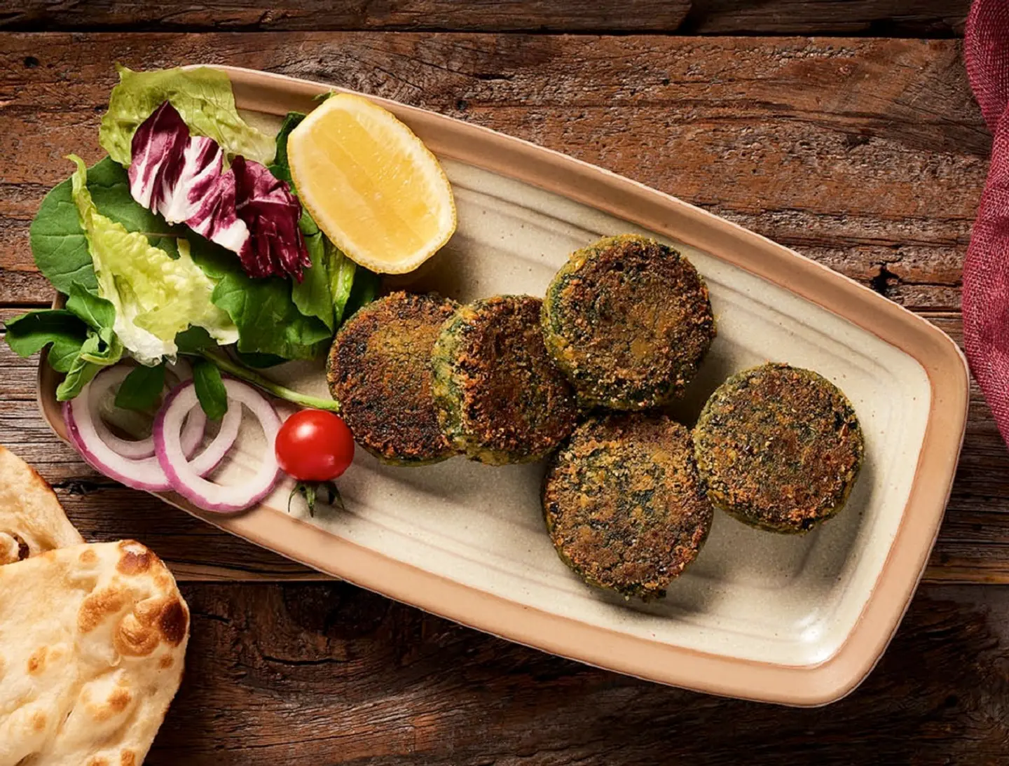 Corn & Spinach Kebab