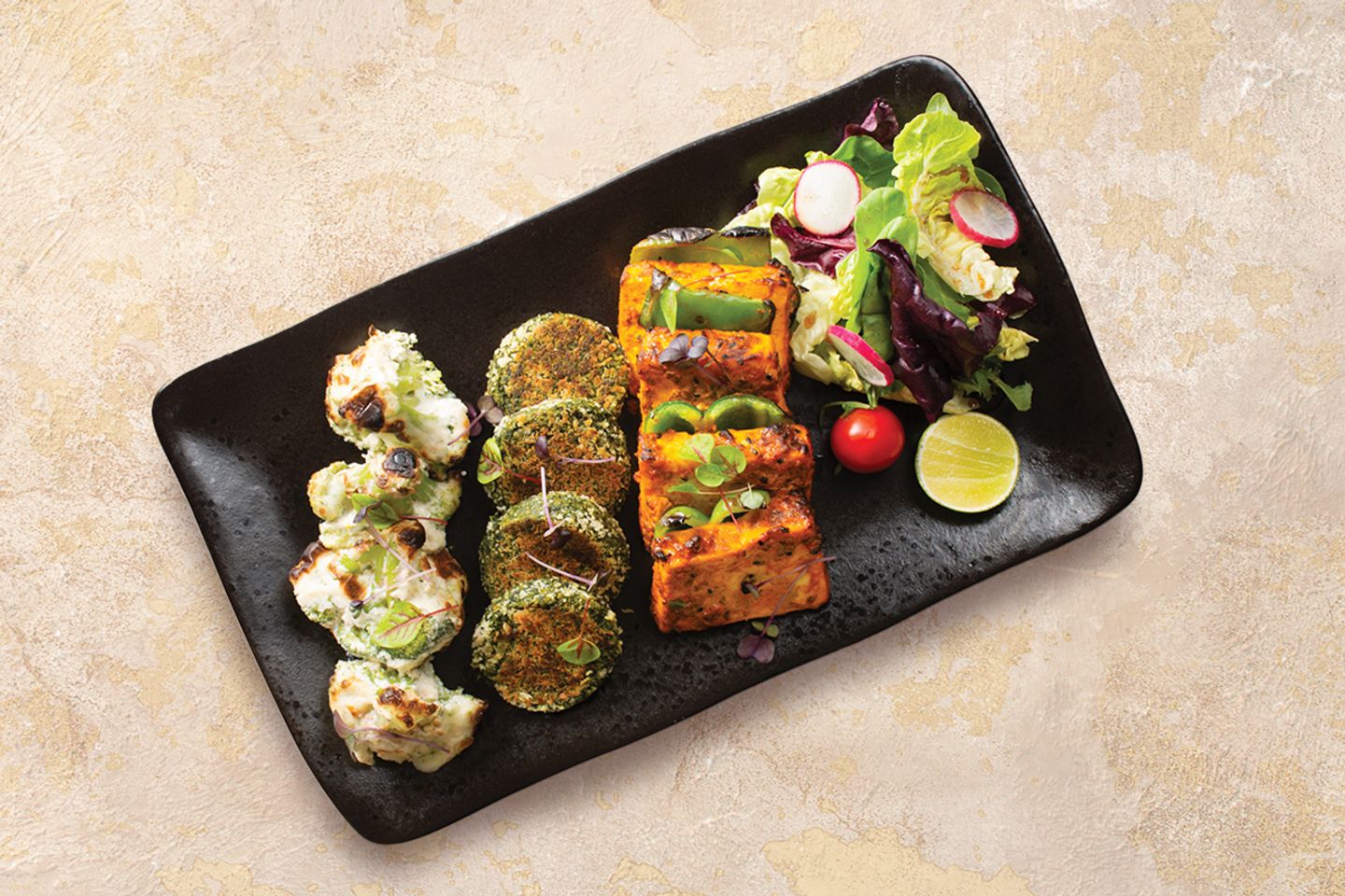 Vegetarian Kebab Platter
