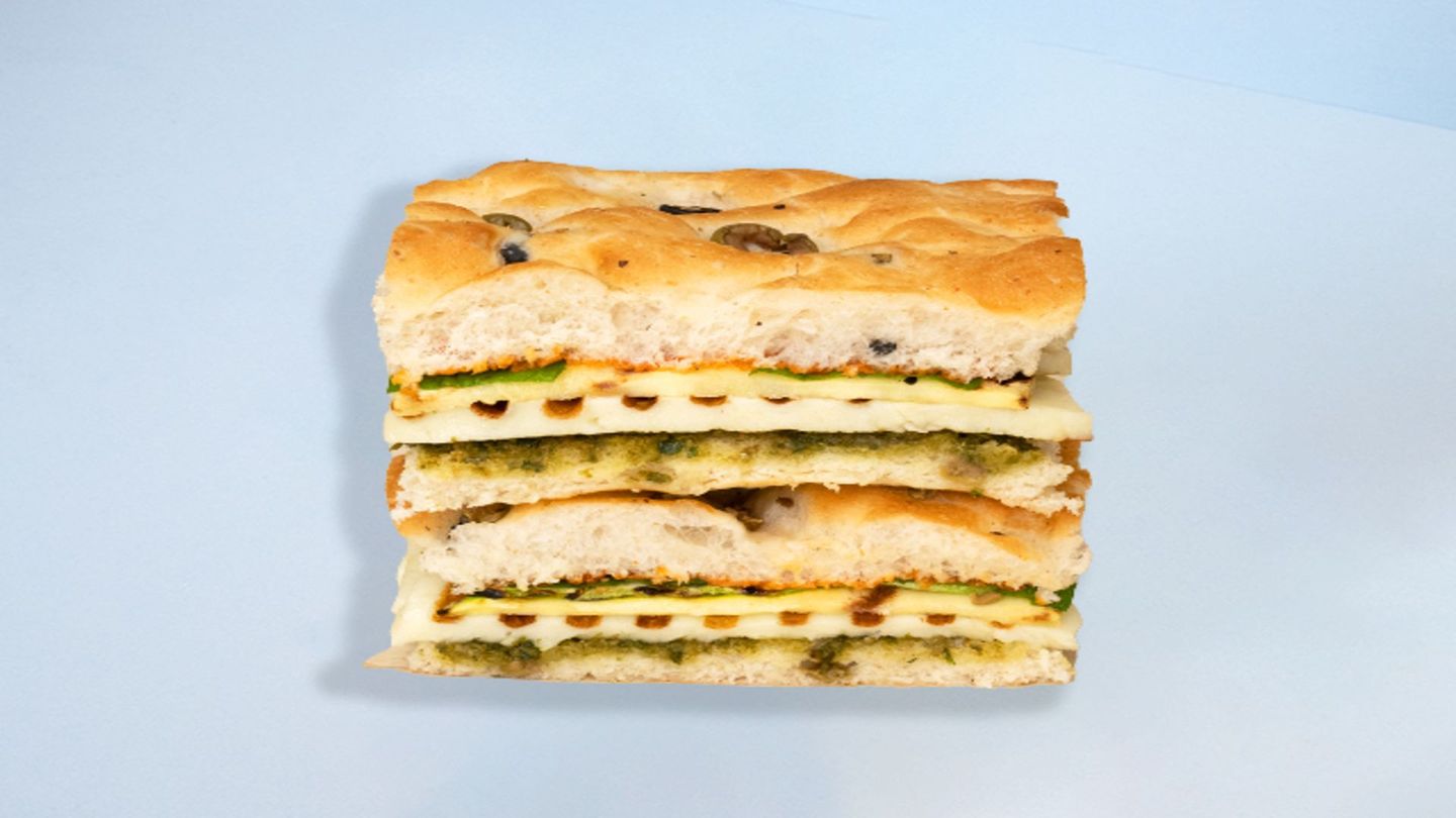 Halloumi Focaccia