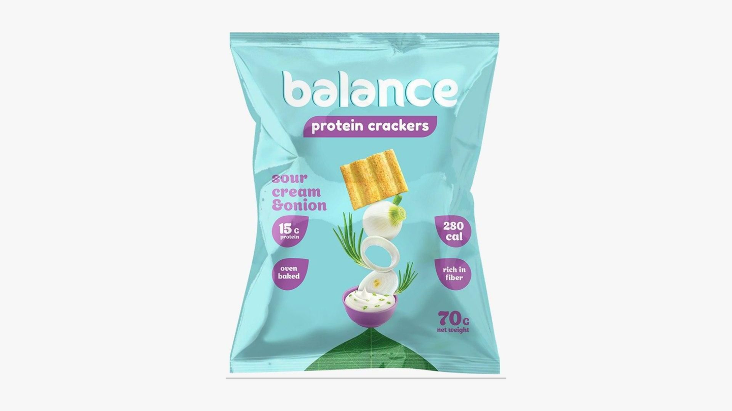 Protein Crackers – Sour Cream & Onion