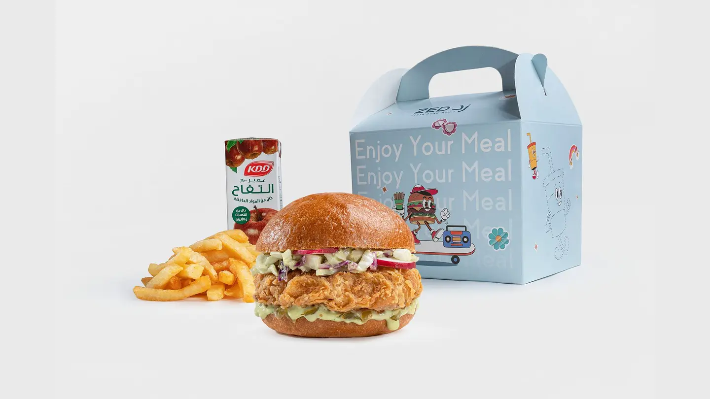 وجبة الاطفال دجاج