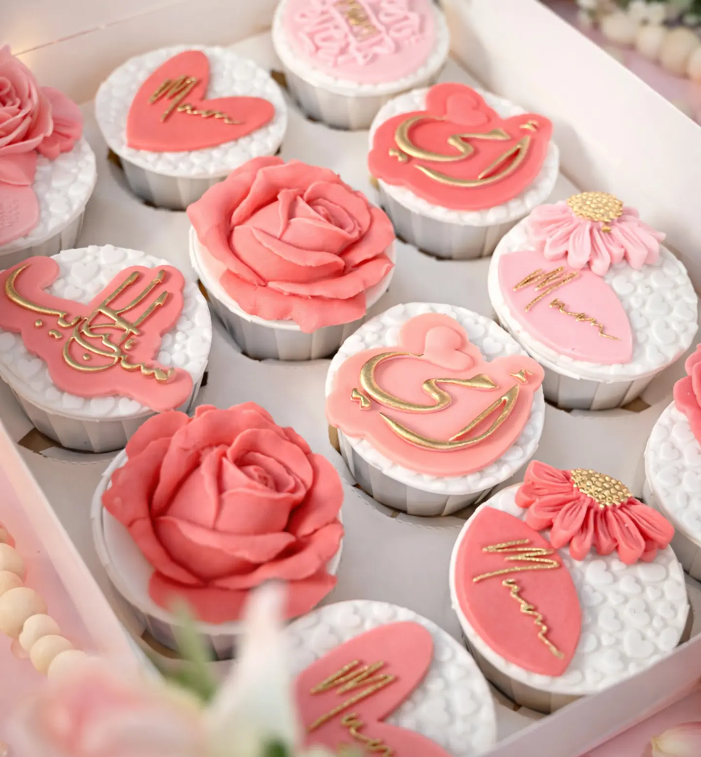 كب كيك يوم الام