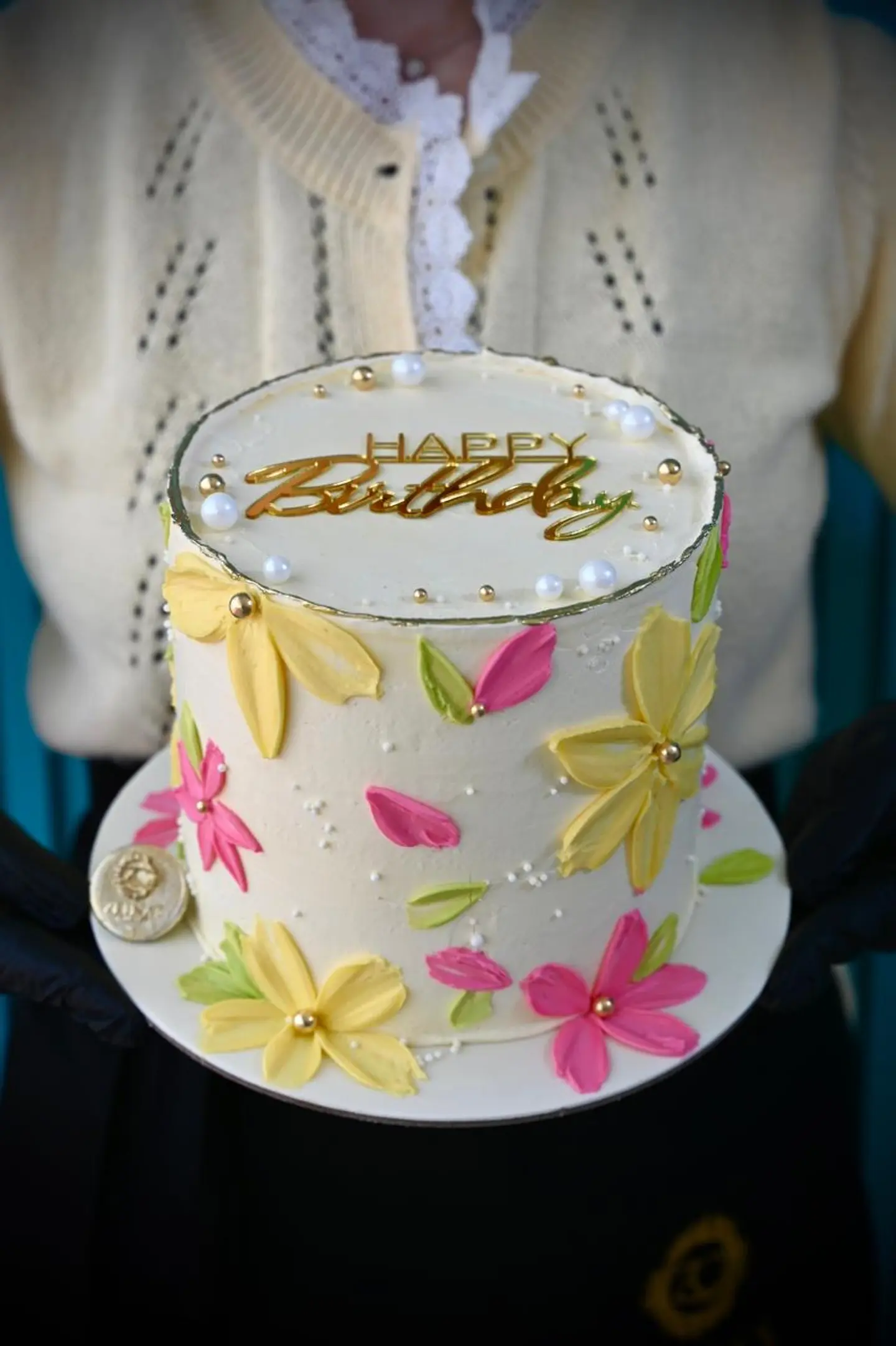 Flower Birthday Cake