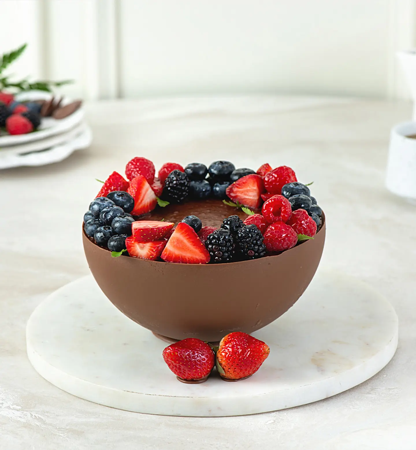 كرات كيكة الشوكولاتة