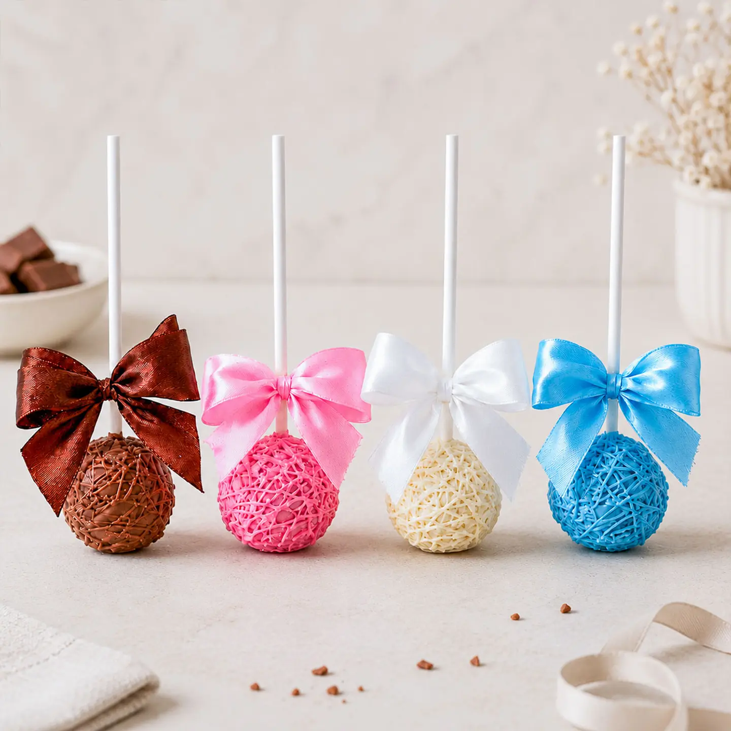 Piece Of Chocolate Cake Pops